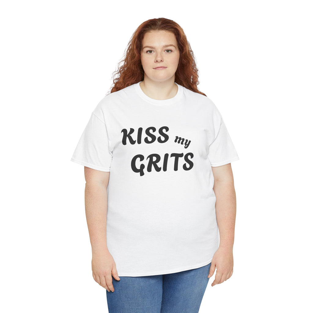 Kiss My Grits T-Shirt — Retro Southern Sassy Tee