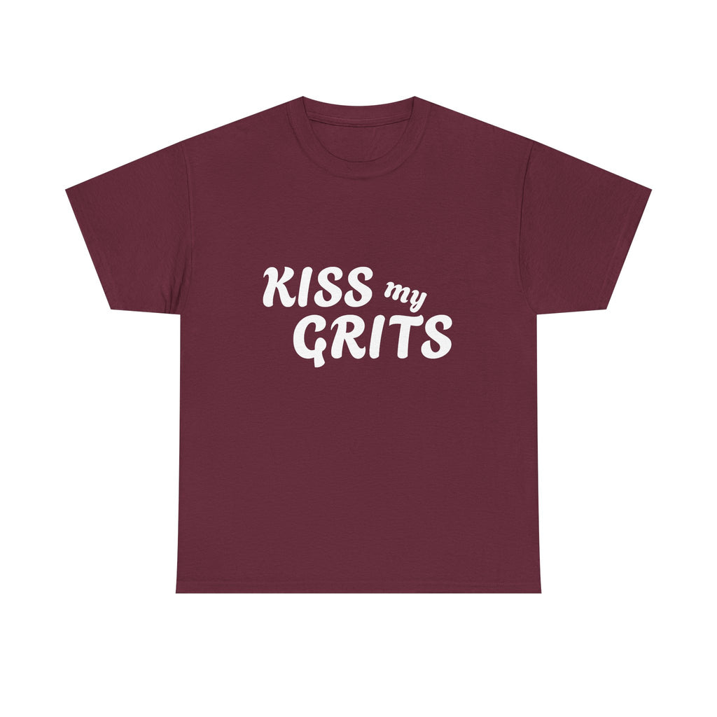 Kiss My Grits T-Shirt — Retro Southern Sassy Tee