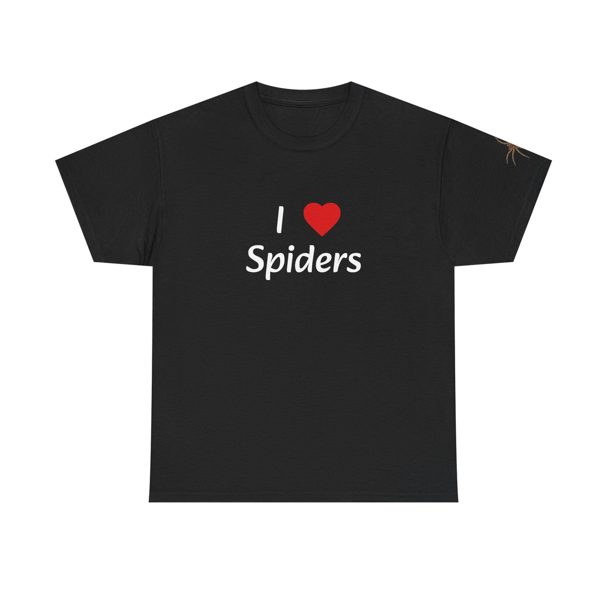 I Love Spiders T‑Shirt — Tarantula Lover Tee