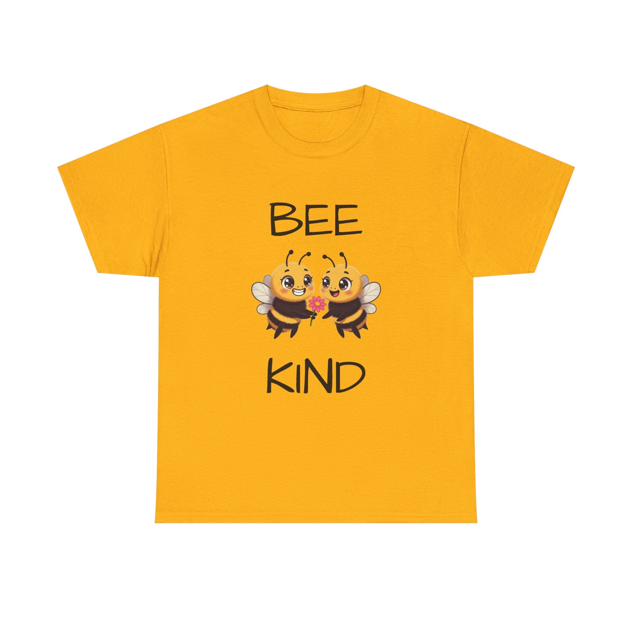 Bee Kind T-Shirt — Cute Cartoon Bees Graphic Tee for Kindness & Earth Day