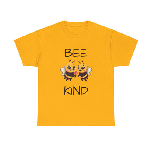 Bee Kind T-Shirt — Cute Cartoon Bees Graphic Tee for Kindness & Earth Day