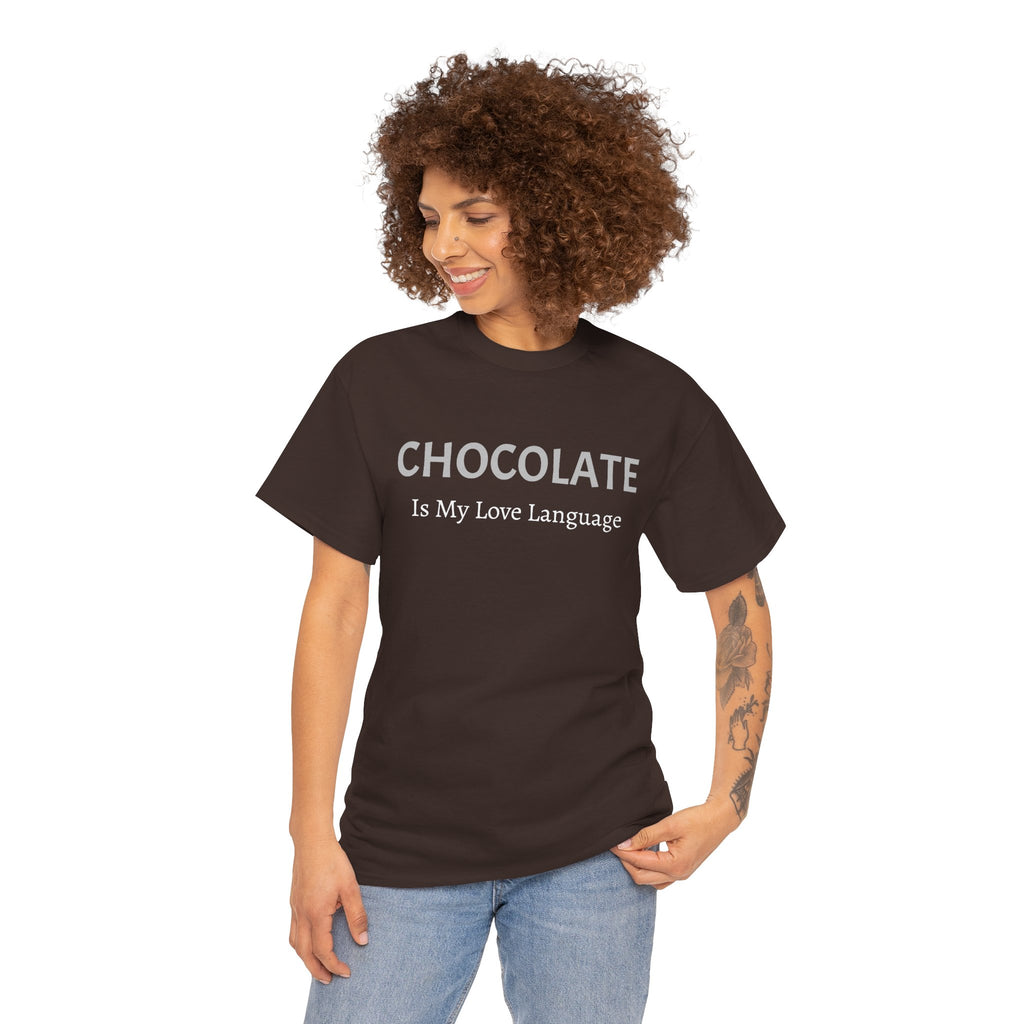 Chocolate Is My Love Language Tee