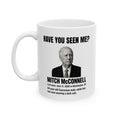 Funny Ceramic Mug - 'Have You Seen Me?' Missing Senator Coffee Mug
