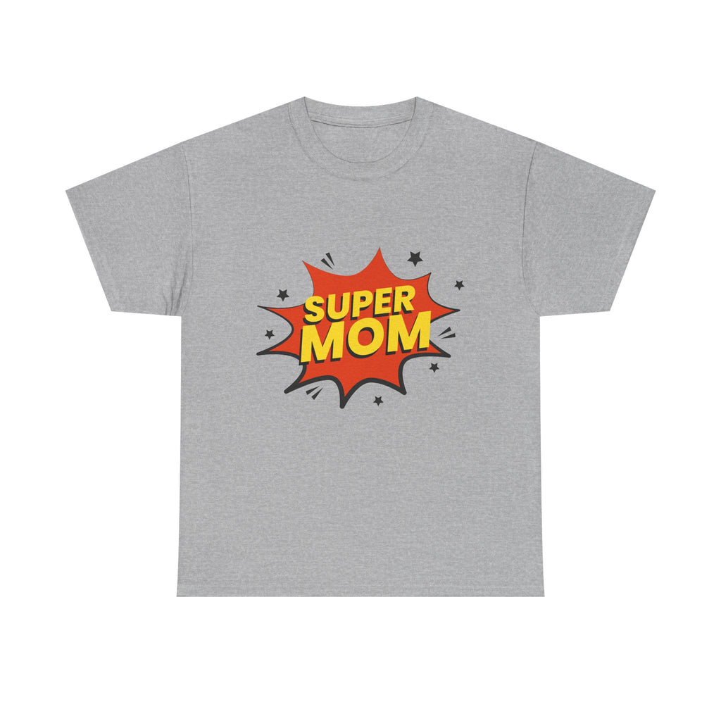 Super Mom Comic Burst T-Shirt