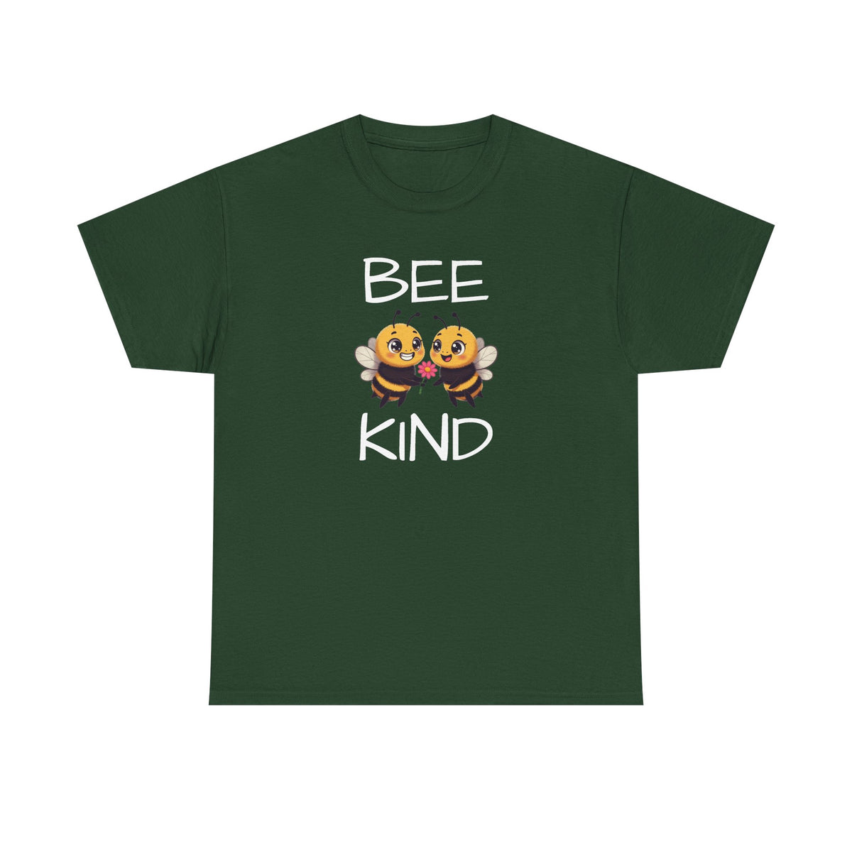 Bee Kind T-Shirt — Cute Cartoon Bees Graphic Tee for Kindness & Earth Day