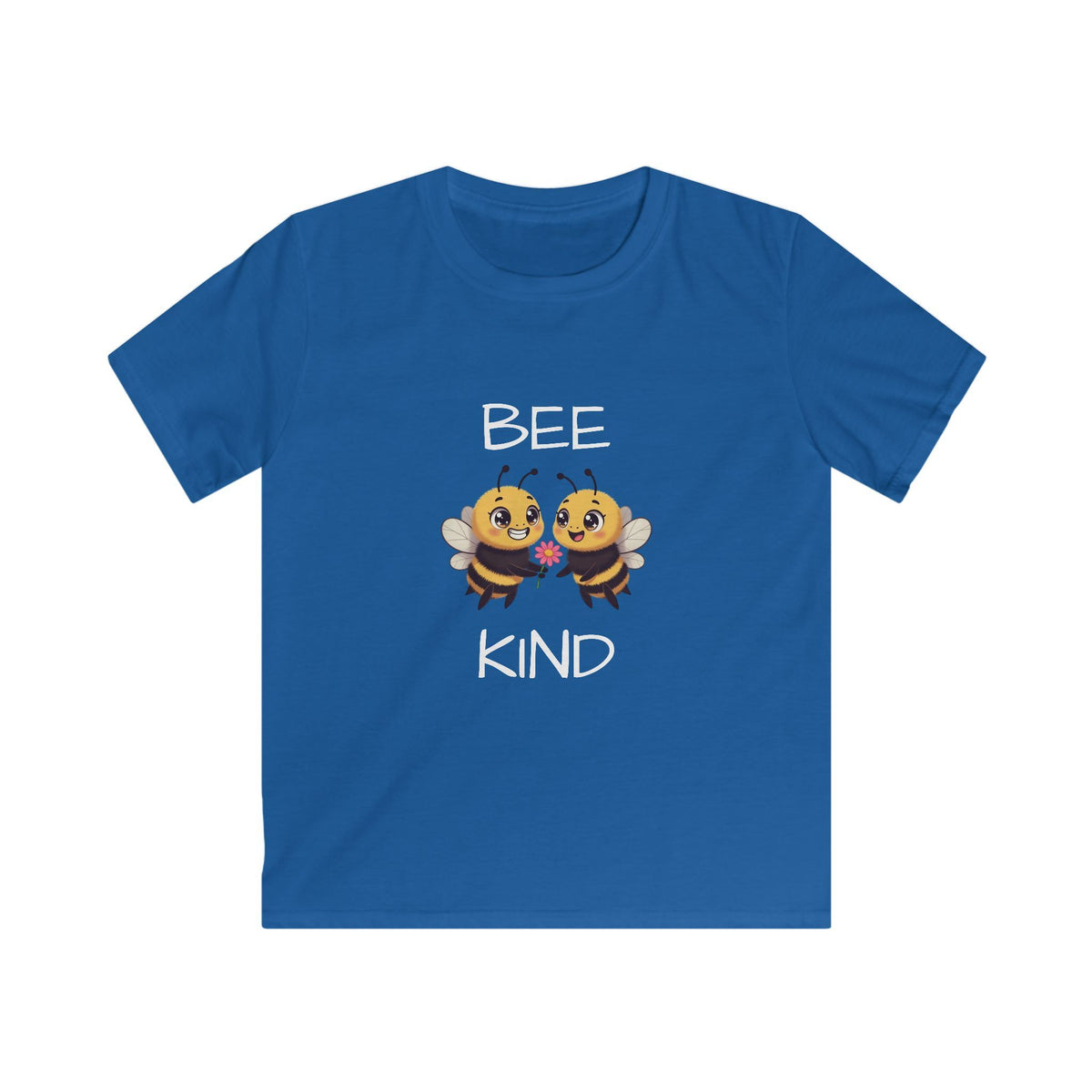 Bee Kind Kids T‑Shirt — Cute Cartoon Bees Children’s Tee (Bee Kind)