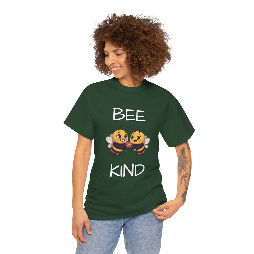 Bee Kind T-Shirt — Cute Cartoon Bees Graphic Tee for Kindness & Earth Day