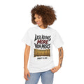 Less Keynes More Von Mises T-Shirt — Libertarian Economics Tee