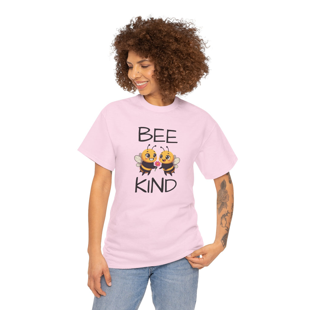 Bee Kind T-Shirt — Cute Cartoon Bees Graphic Tee for Kindness & Earth Day