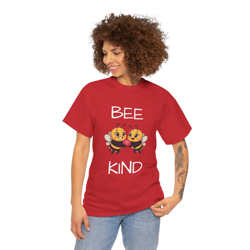 Bee Kind T-Shirt — Cute Cartoon Bees Graphic Tee for Kindness & Earth Day