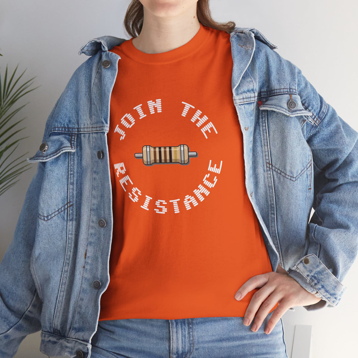 Join the Resistance Tee — Electronics Humor Shirt
