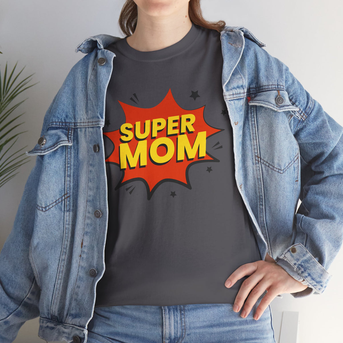 Super Mom Comic Burst T-Shirt