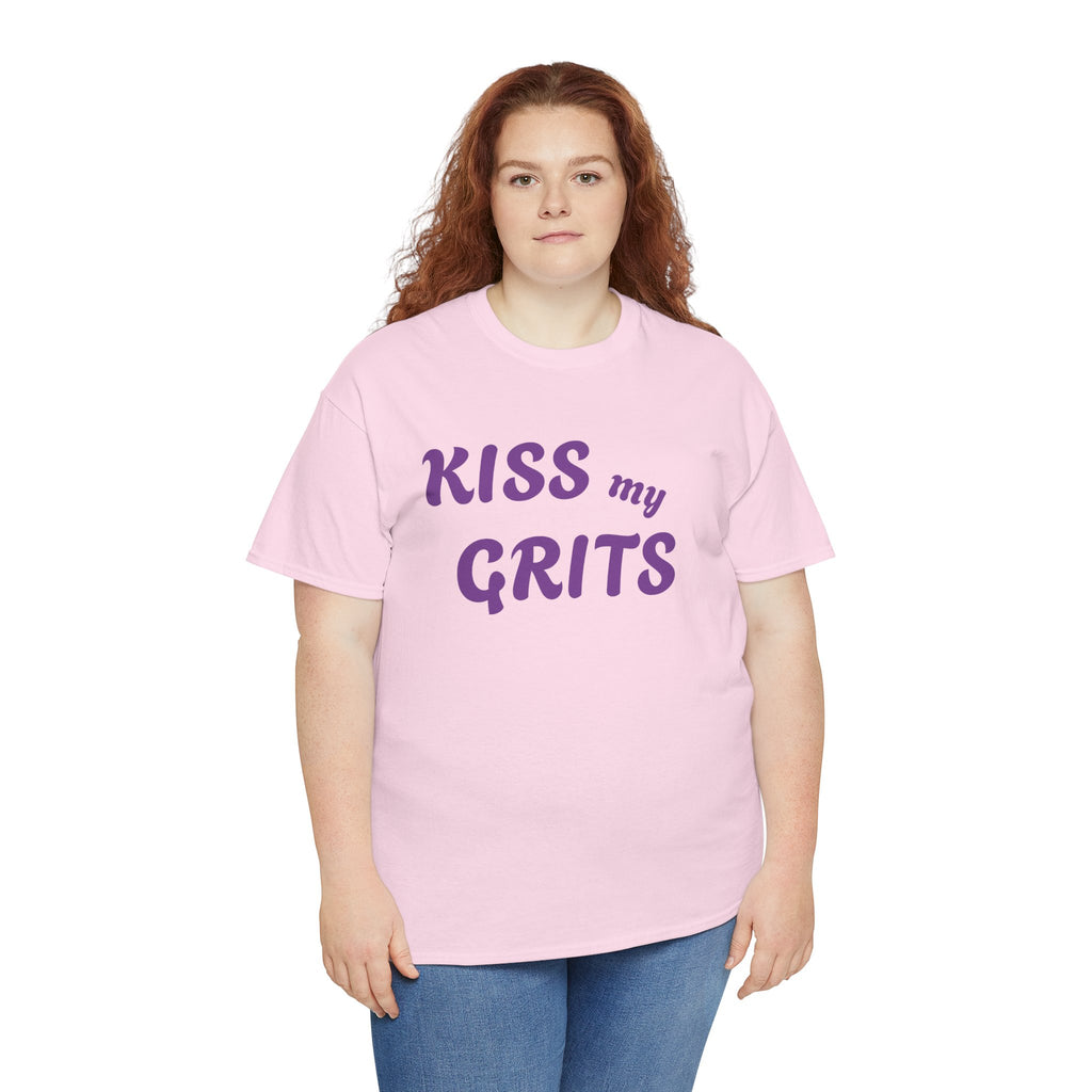 Kiss My Grits T-Shirt — Retro Southern Sassy Tee