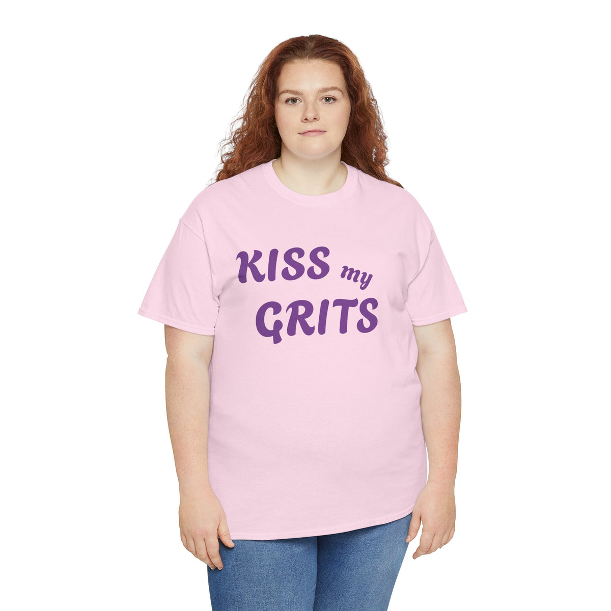 Kiss My Grits T-Shirt — Retro Southern Sassy Tee