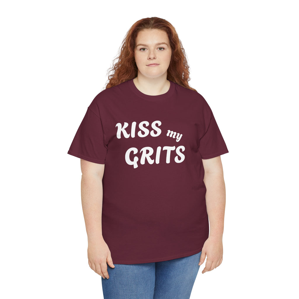 Kiss My Grits T-Shirt — Retro Southern Sassy Tee