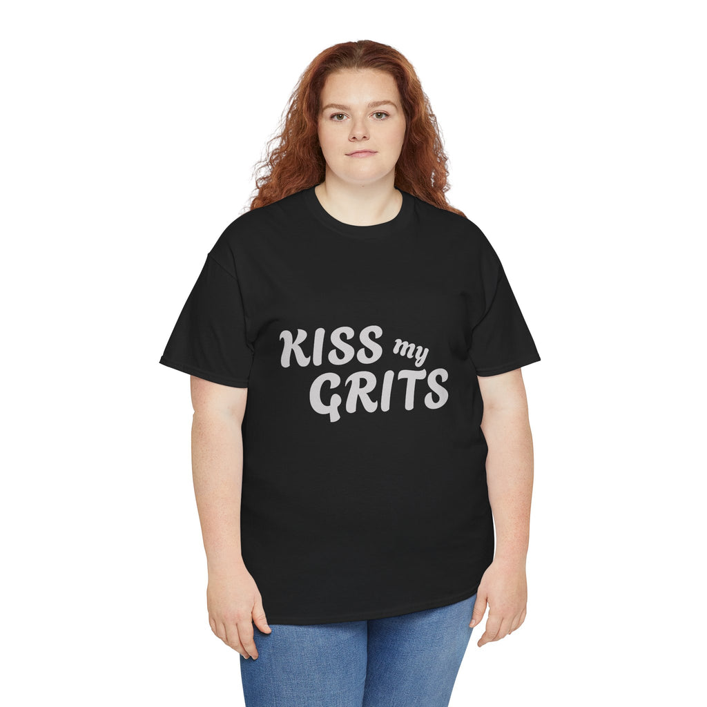 Kiss My Grits T-Shirt — Retro Southern Sassy Tee