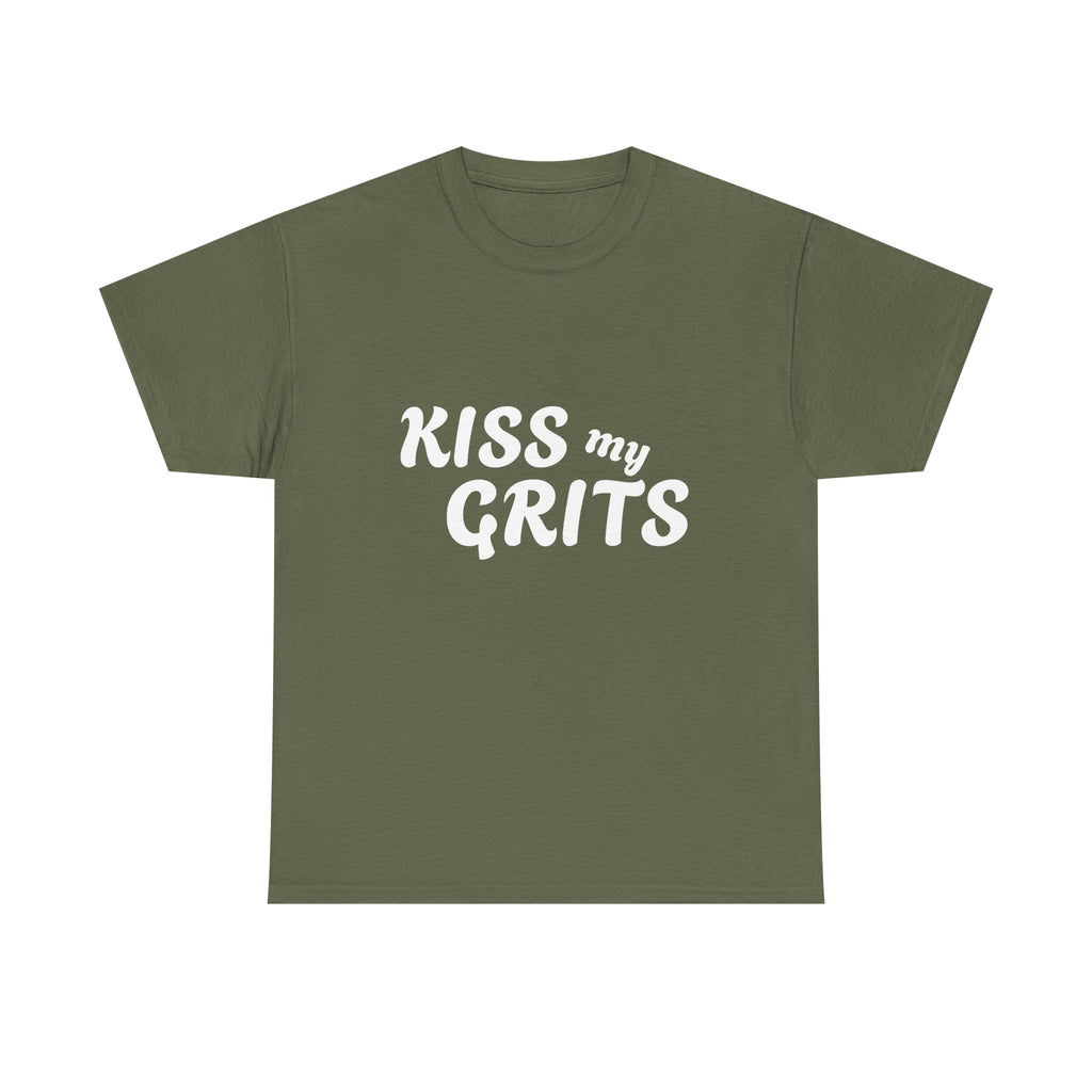 Kiss My Grits T-Shirt — Retro Southern Sassy Tee