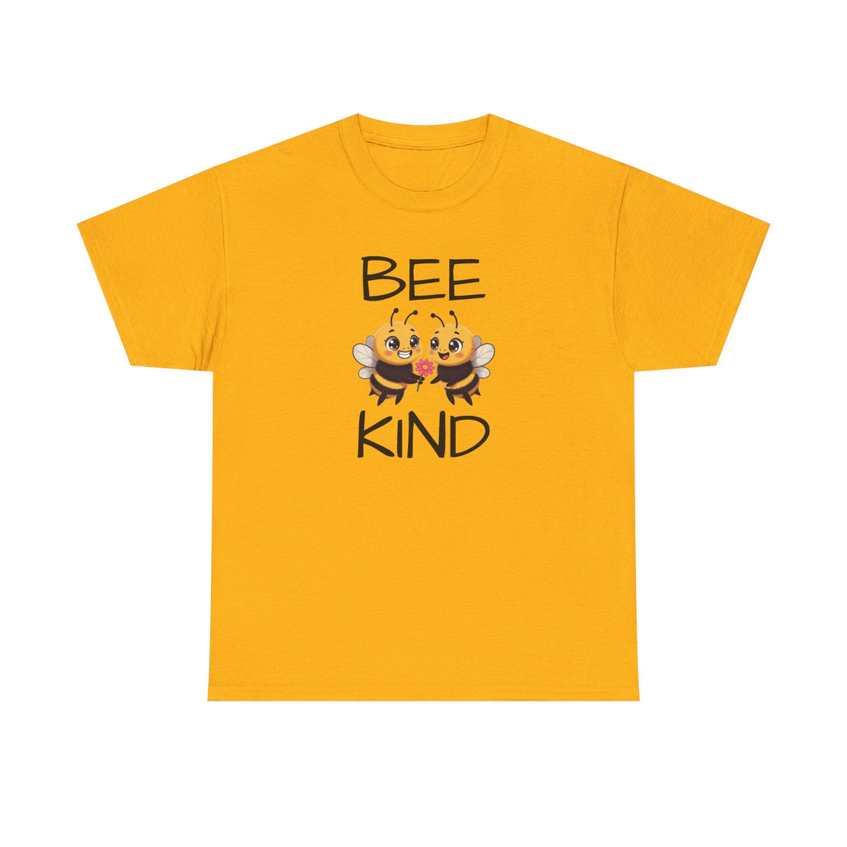 Bee Kind T-Shirt — Cute Cartoon Bees Graphic Tee for Kindness & Earth Day