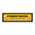 Student Driver Car Magnet — "Please Be Patient" Safety Sign