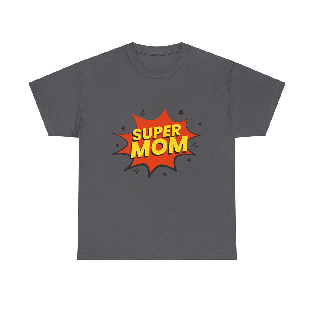Super Mom Comic Burst T-Shirt