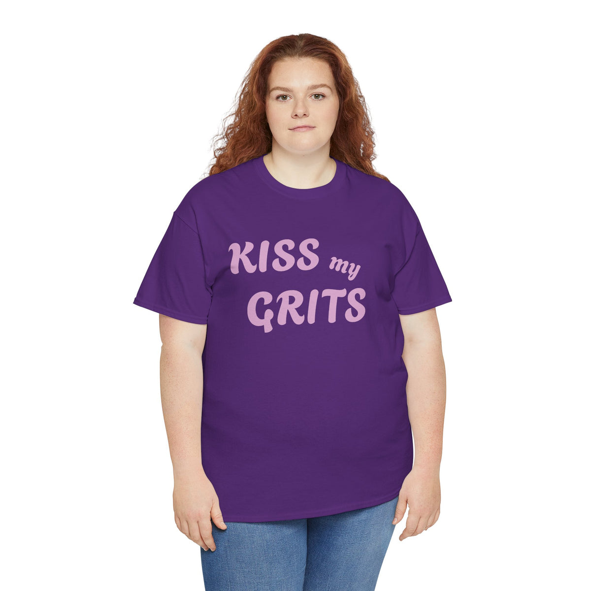 Kiss My Grits T-Shirt — Retro Southern Sassy Tee