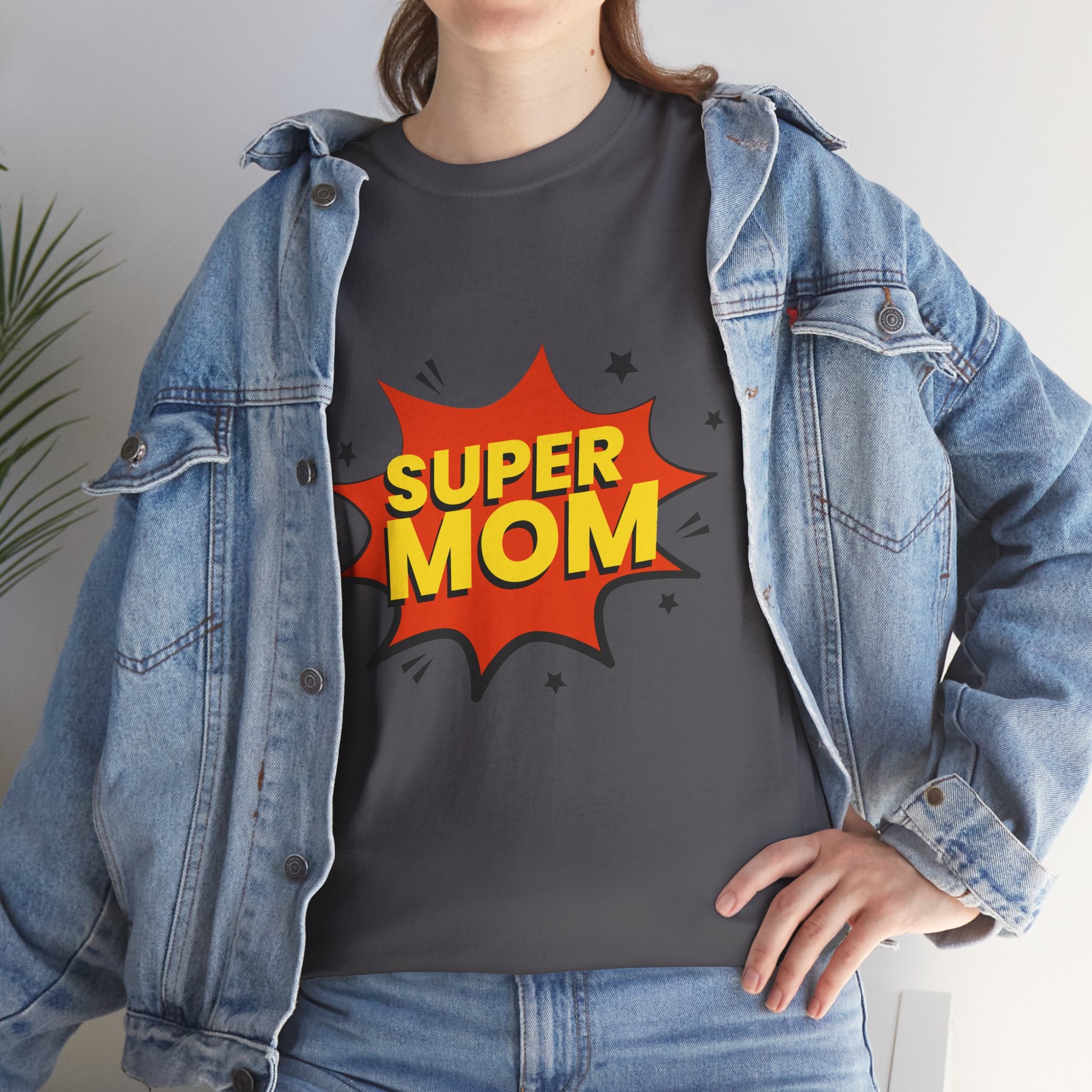 Super Mom Comic Burst T-Shirt