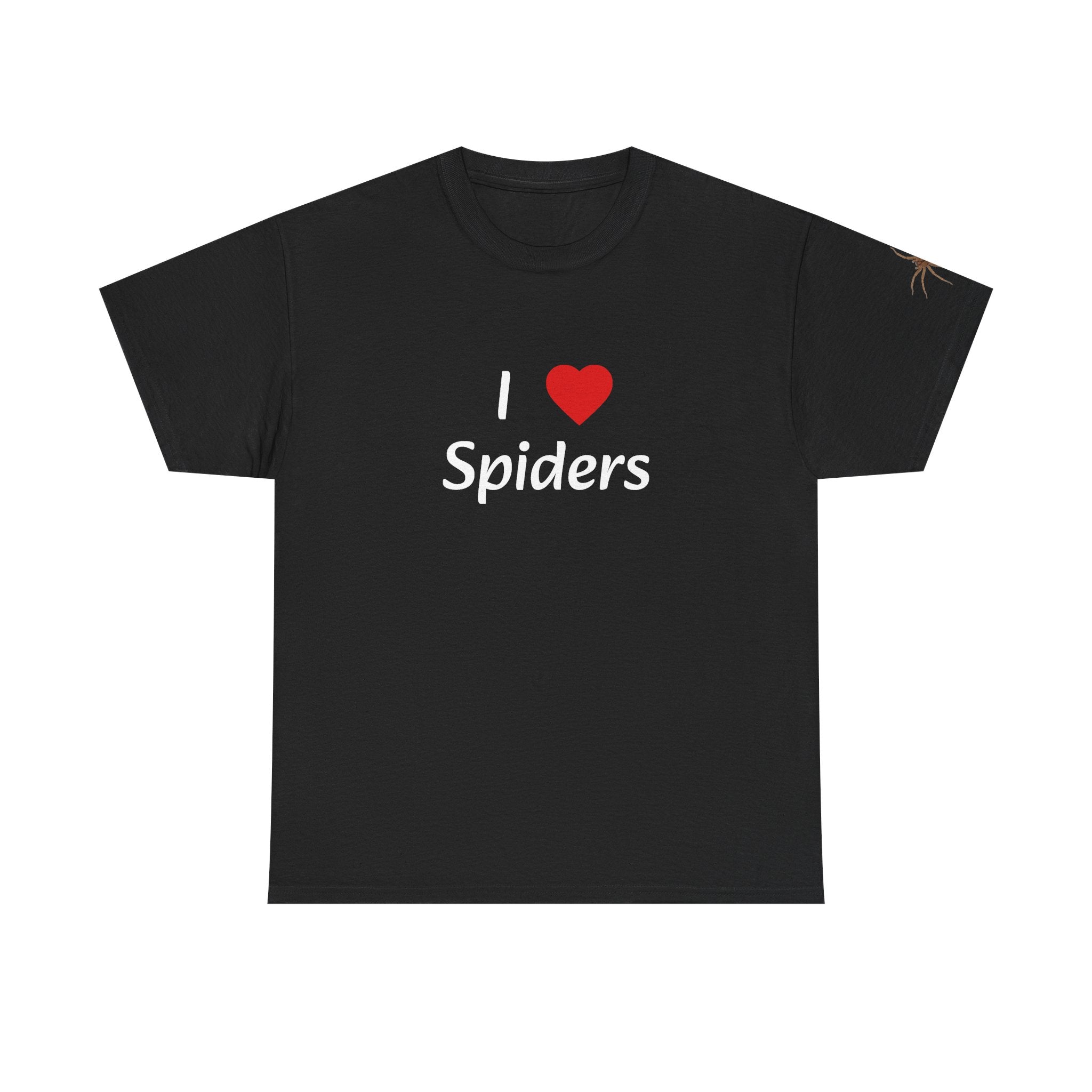 I Love Spiders T‑Shirt — Tarantula Lover Tee