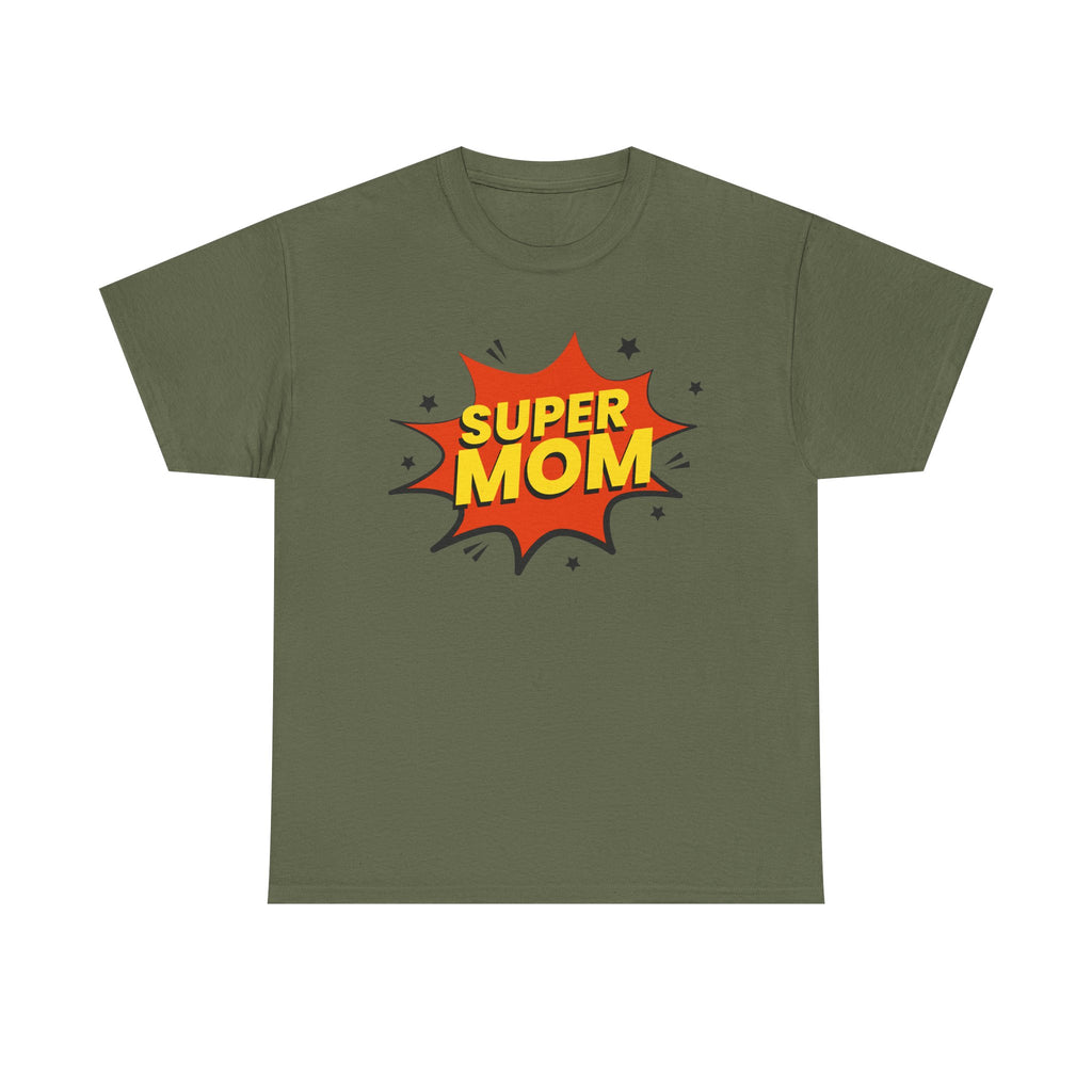 Super Mom Comic Burst T-Shirt