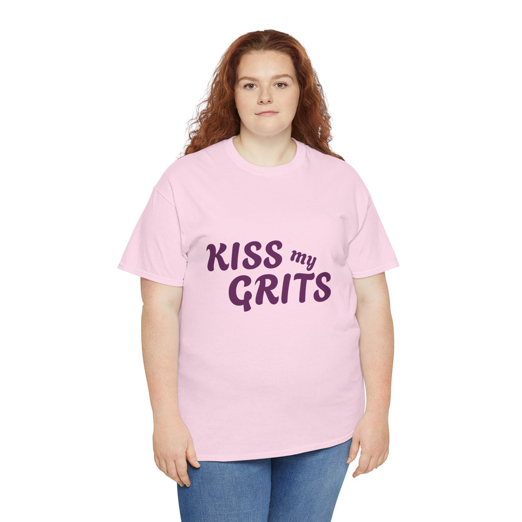Kiss My Grits T-Shirt — Retro Southern Sassy Tee