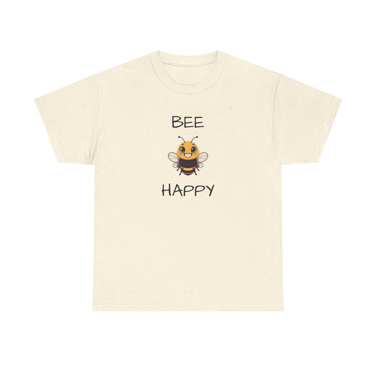 Bee Happy T‑Shirt — Cute Smiling Bee Graphic Tee