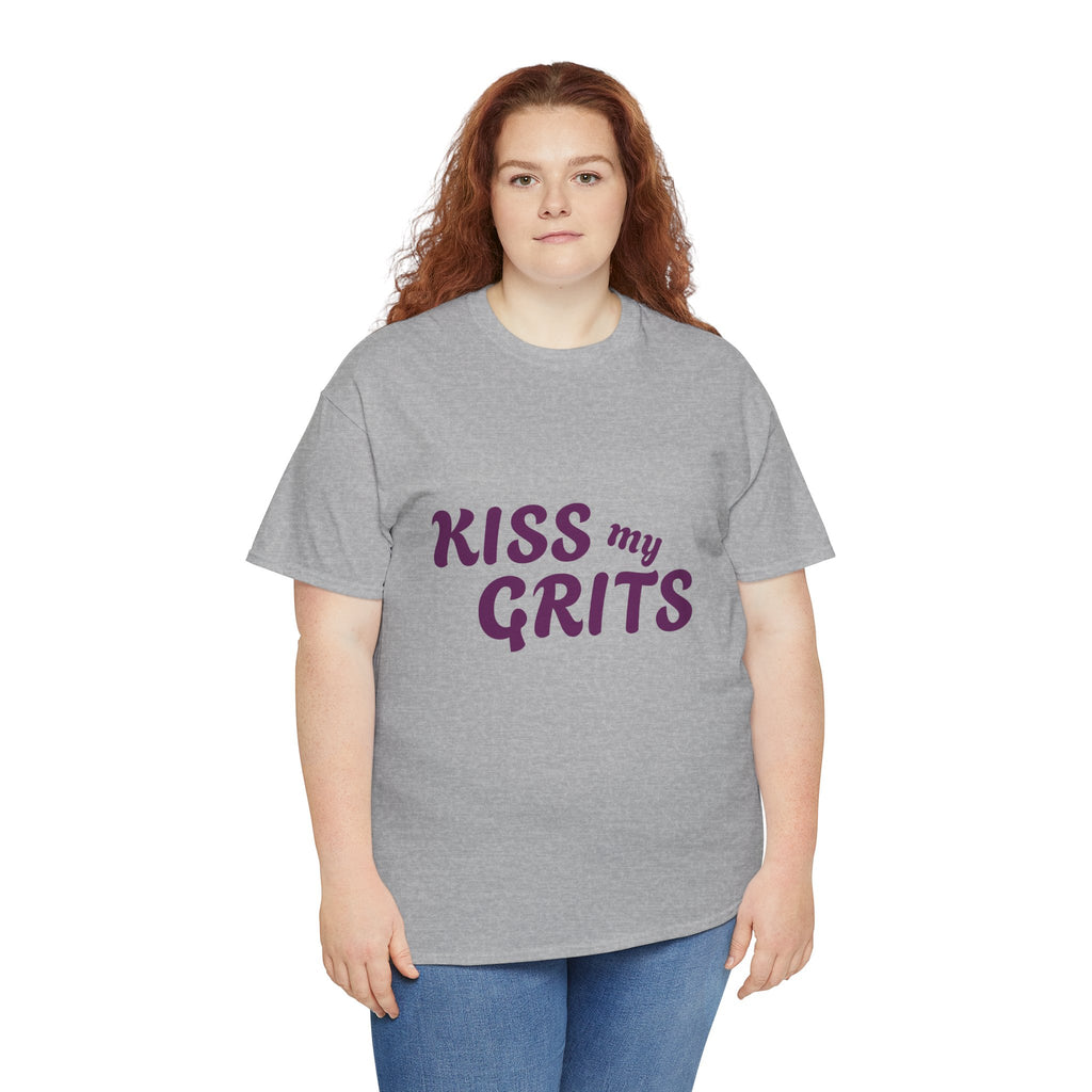 Kiss My Grits T-Shirt — Retro Southern Sassy Tee
