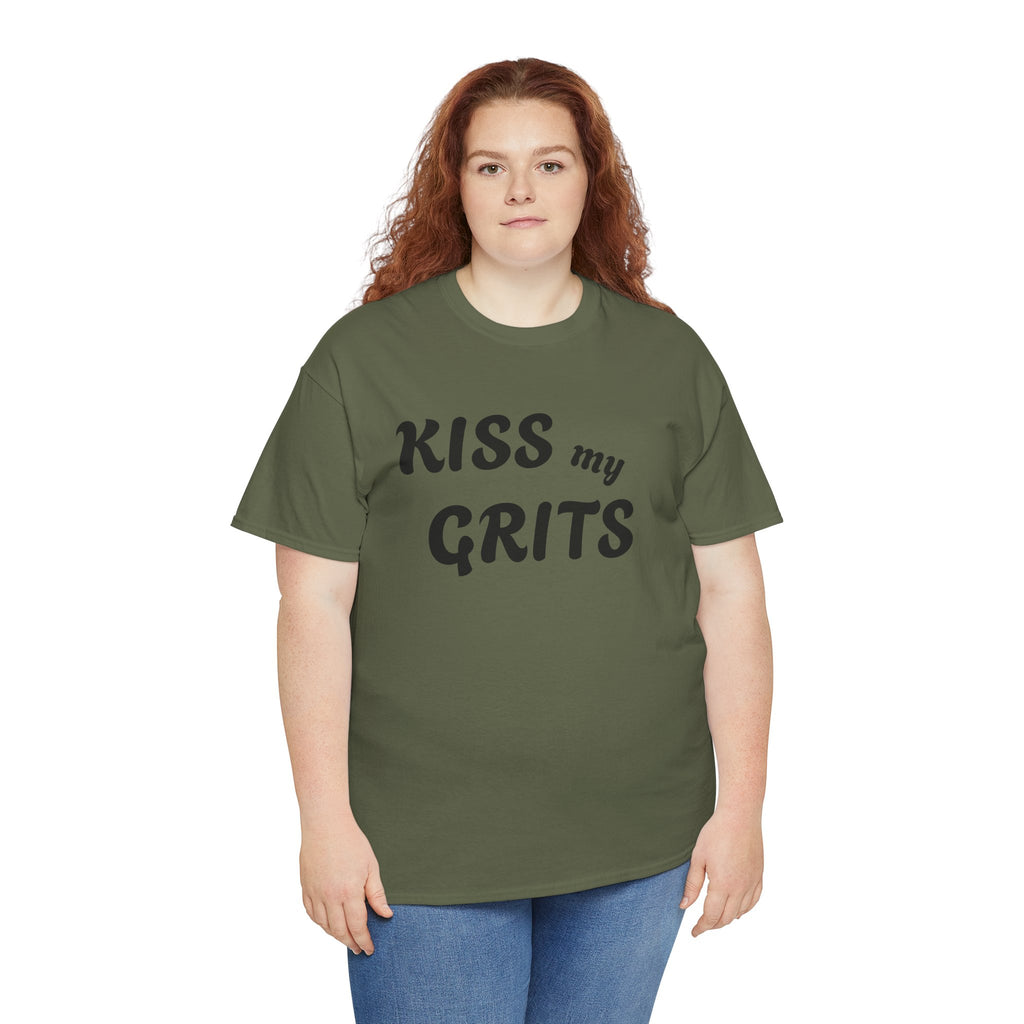 Kiss My Grits T-Shirt — Retro Southern Sassy Tee