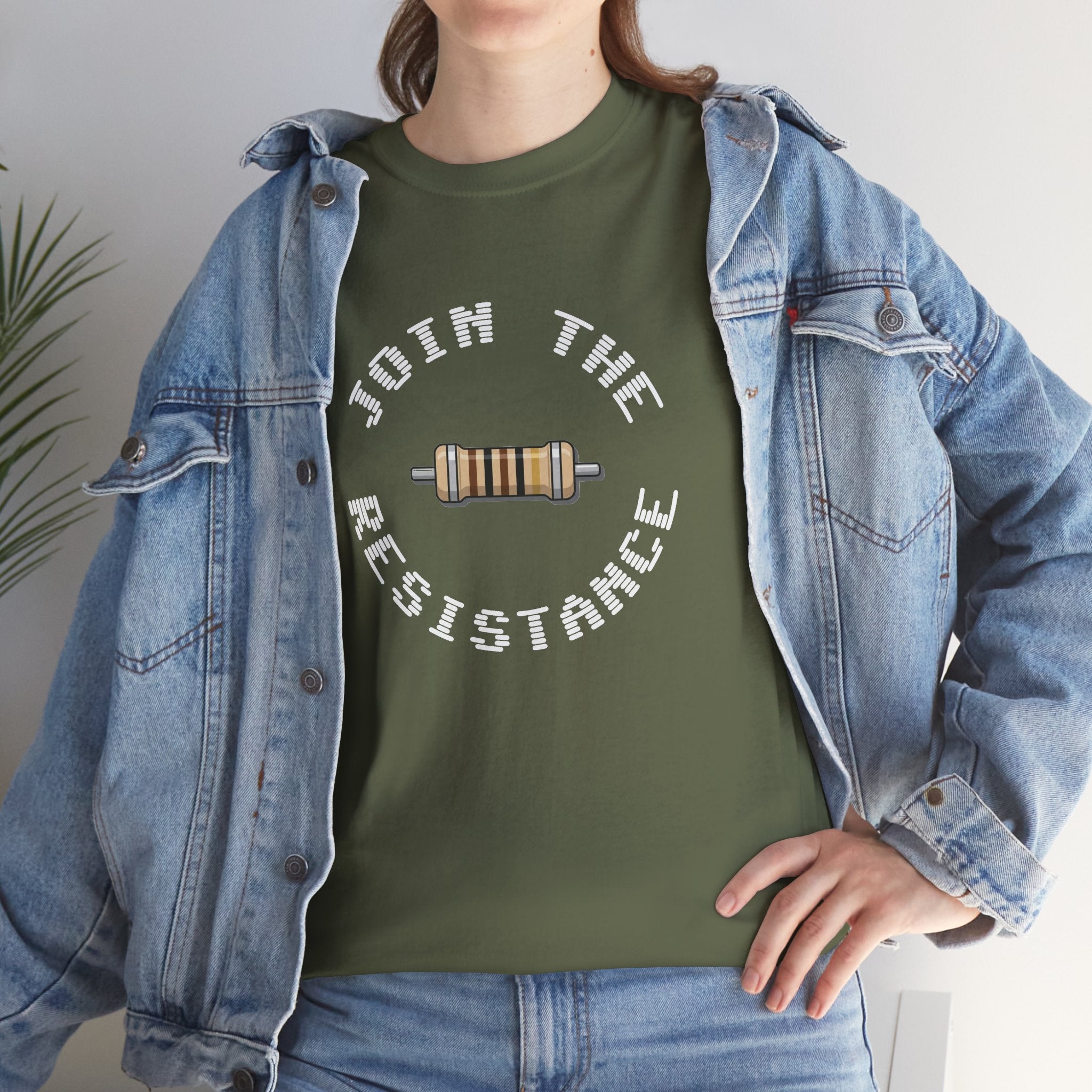 Join the Resistance Tee — Electronics Humor Shirt