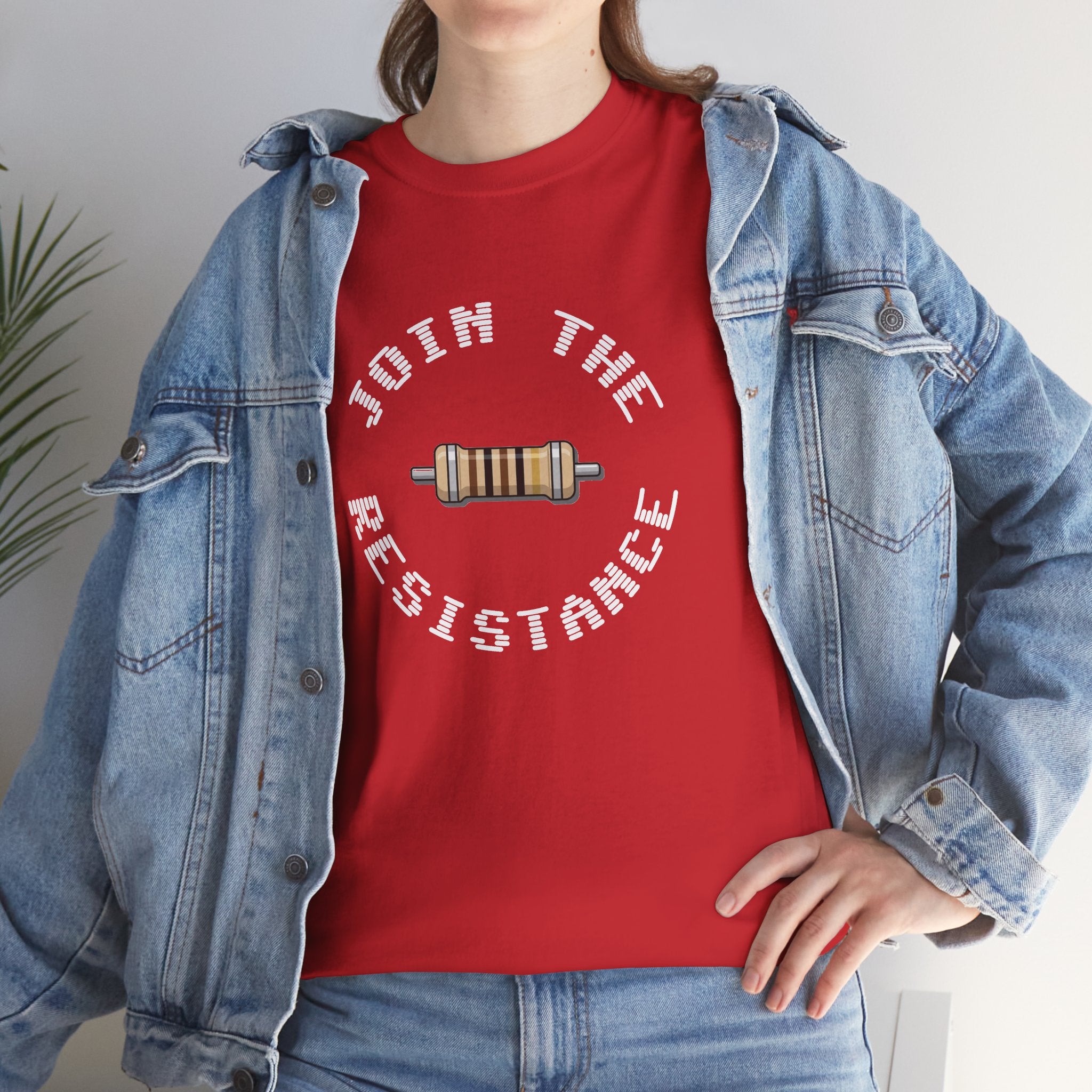 Join the Resistance Tee — Electronics Humor Shirt