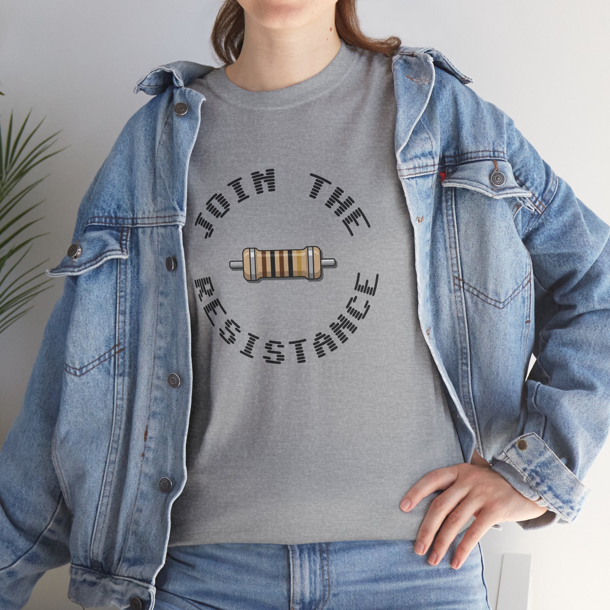 Join the Resistance Tee — Electronics Humor Shirt