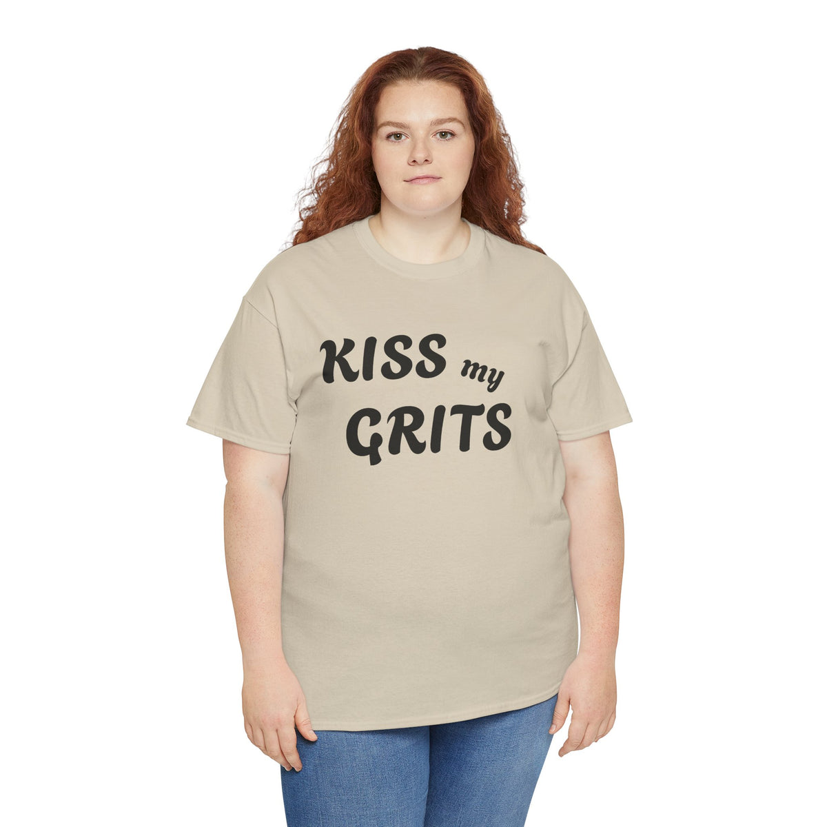 Kiss My Grits T-Shirt — Retro Southern Sassy Tee