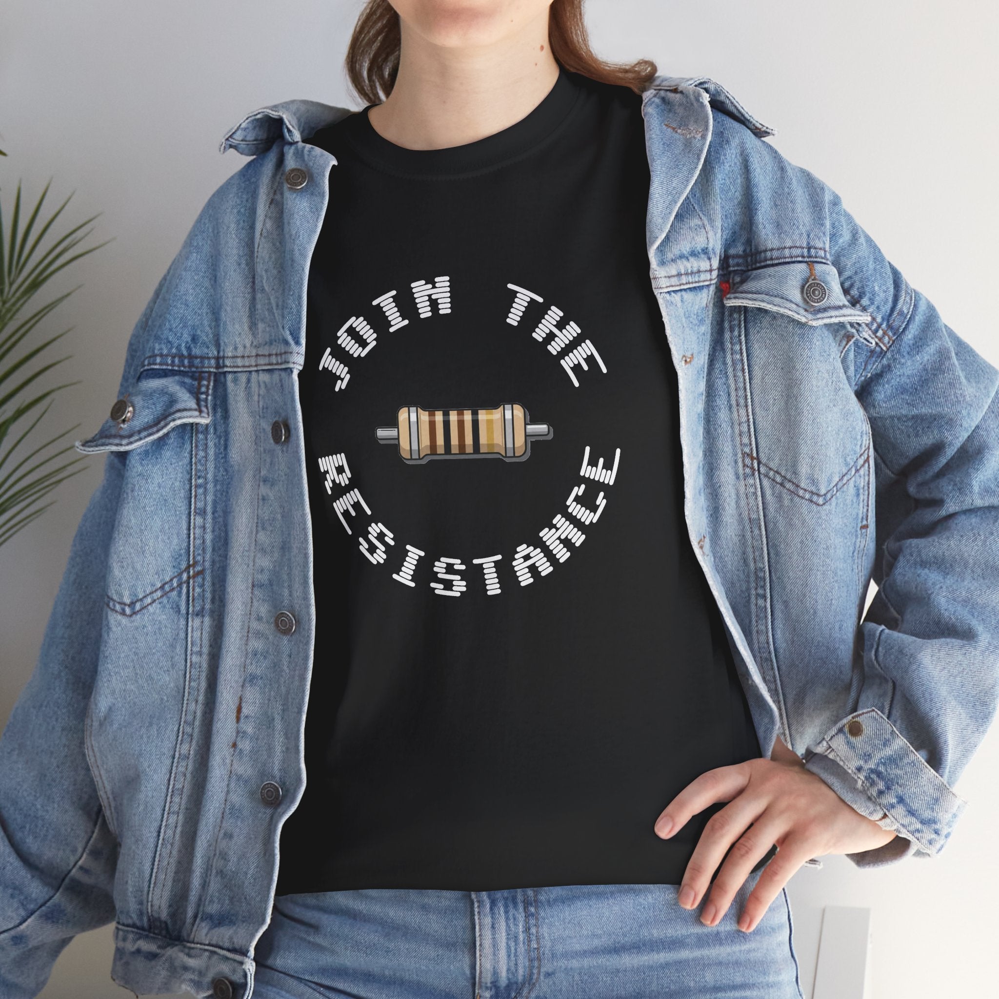 Join the Resistance Tee — Electronics Humor Shirt