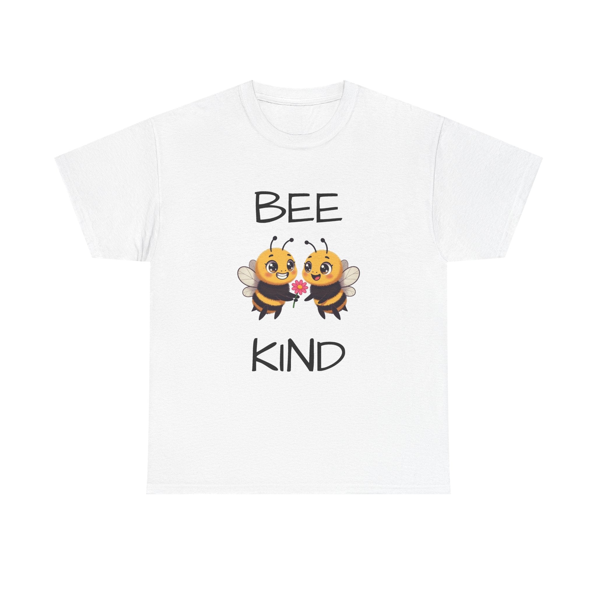 Bee Kind T-Shirt — Cute Cartoon Bees Graphic Tee for Kindness & Earth Day