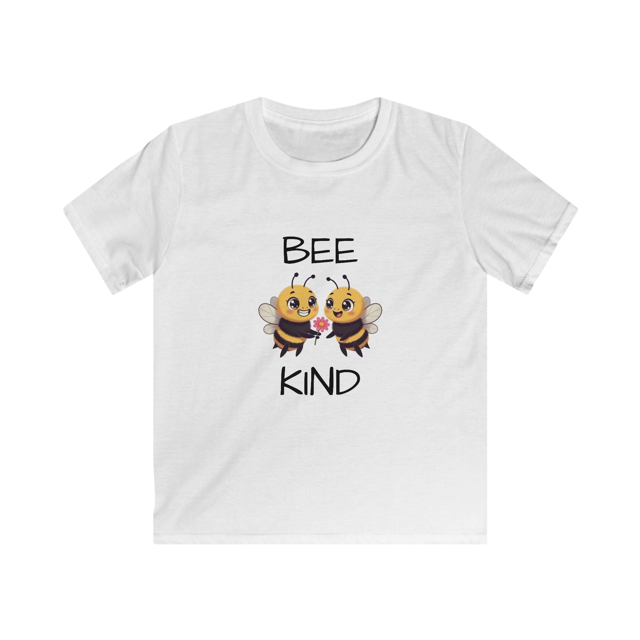 Bee Kind Kids T‑Shirt — Cute Cartoon Bees Children’s Tee (Bee Kind)