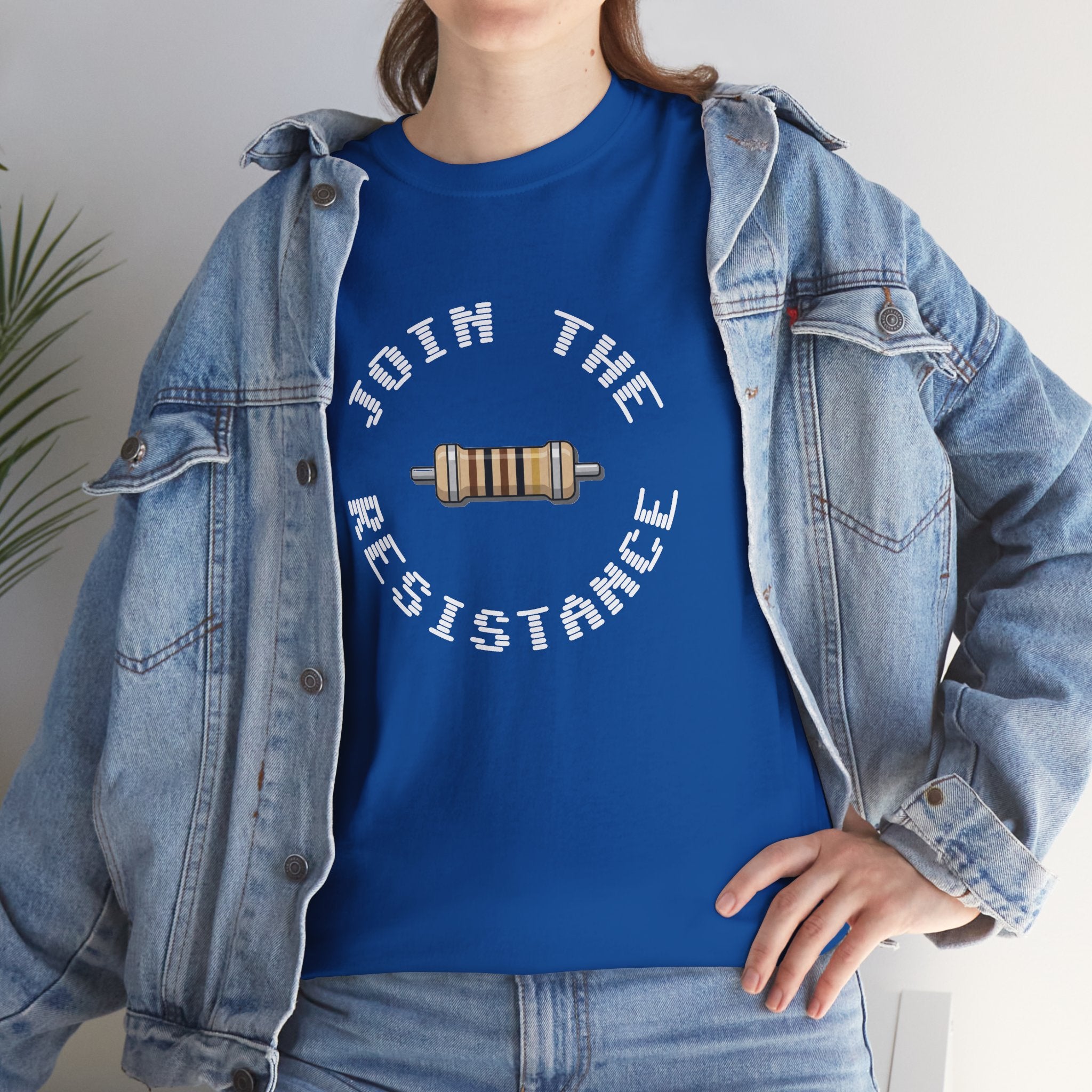Join the Resistance Tee — Electronics Humor Shirt