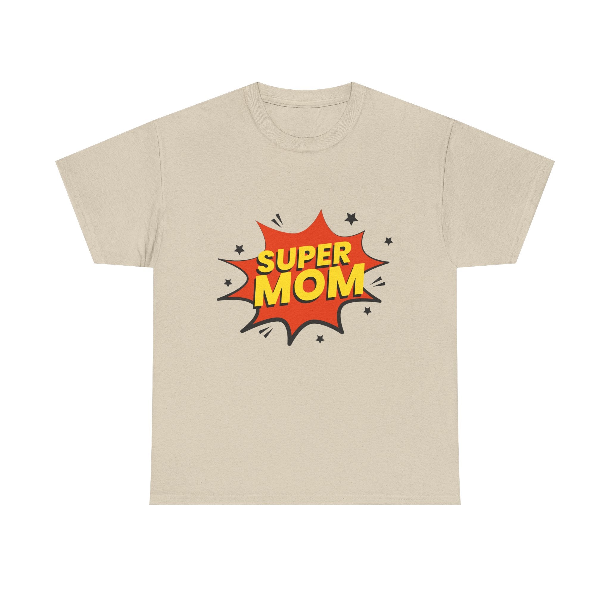 Super Mom Comic Burst T-Shirt