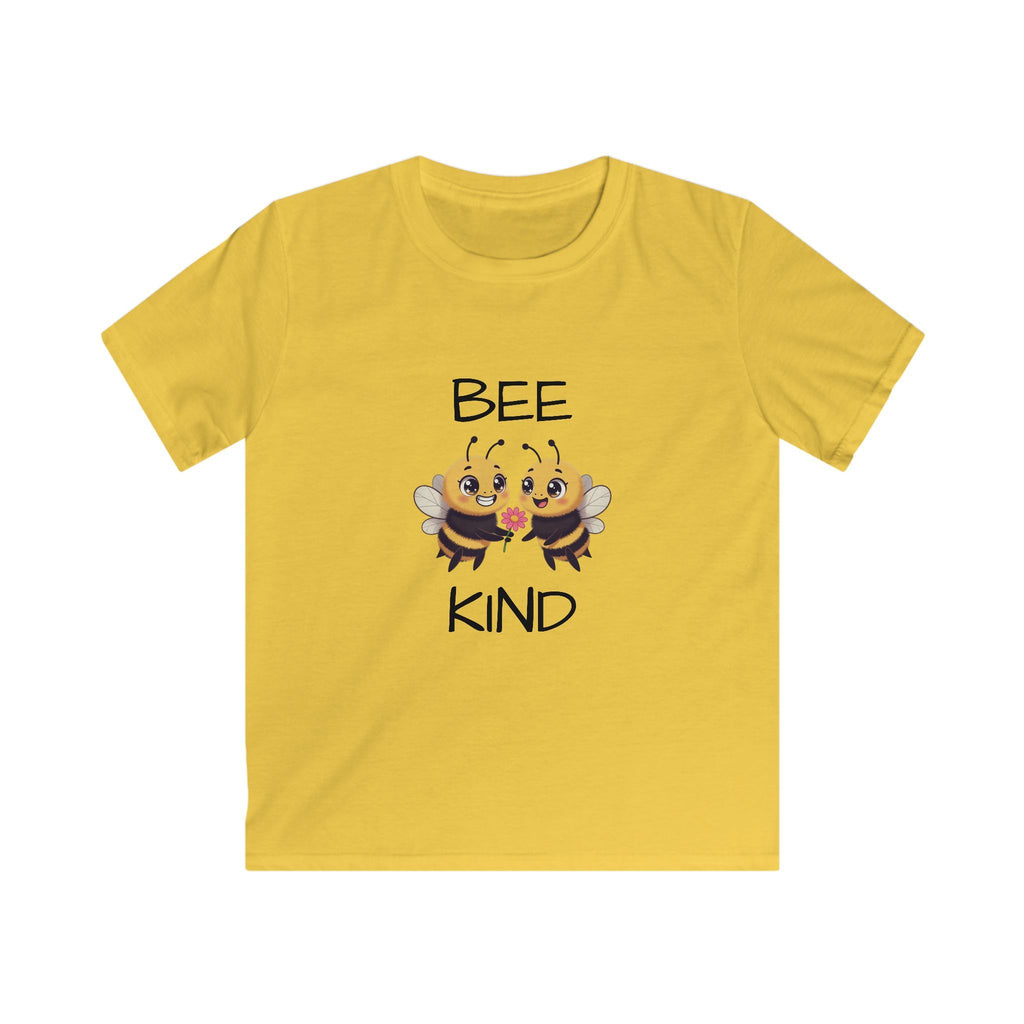 Bee Kind Kids T‑Shirt — Cute Cartoon Bees Children’s Tee (Bee Kind)
