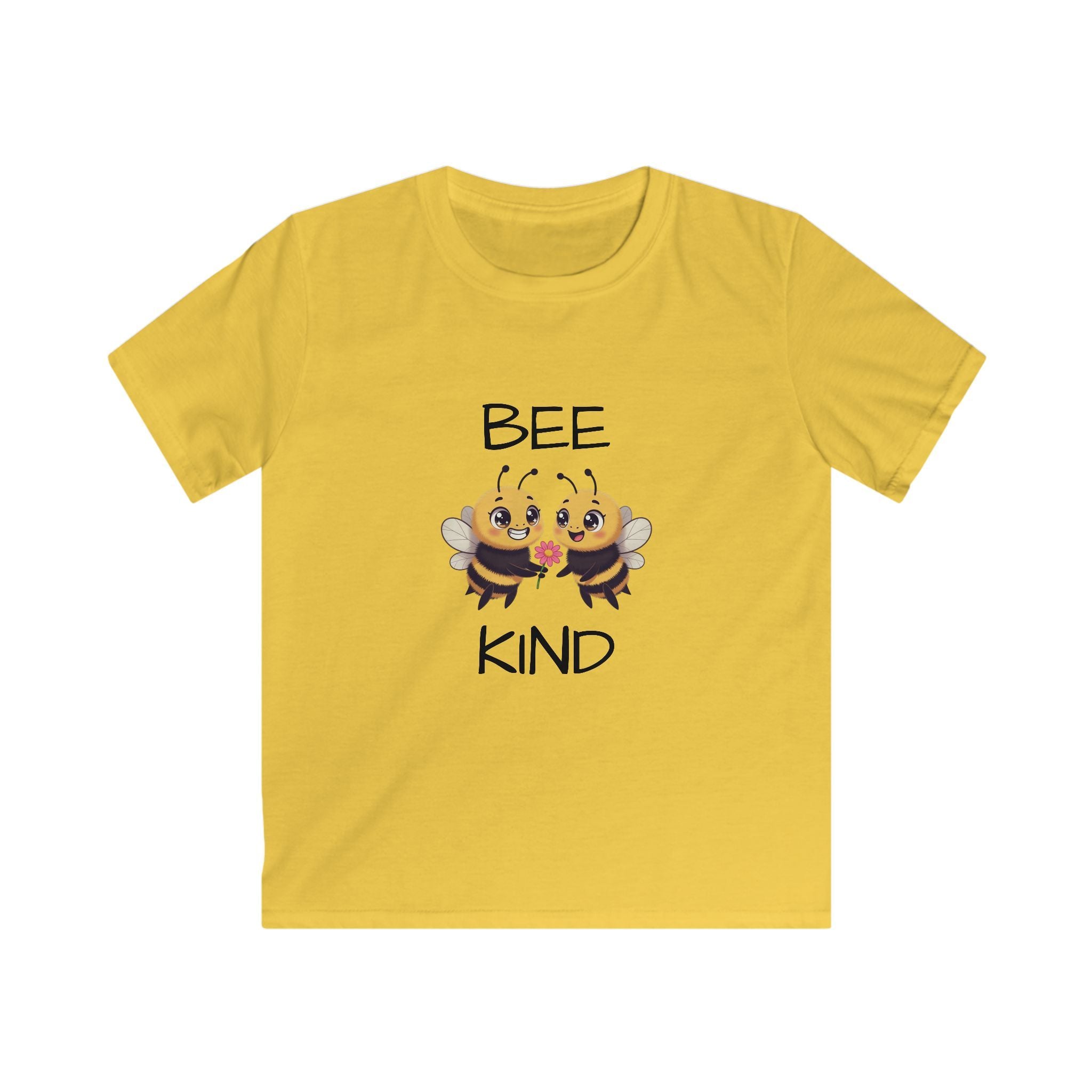 Bee Kind Kids T‑Shirt — Cute Cartoon Bees Children’s Tee (Bee Kind)
