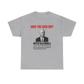 Have You Seen Me? Missing Person Graphic Tee — Mitch McConnell Satirical T‑Shirt