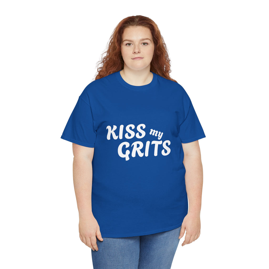 Kiss My Grits T-Shirt — Retro Southern Sassy Tee