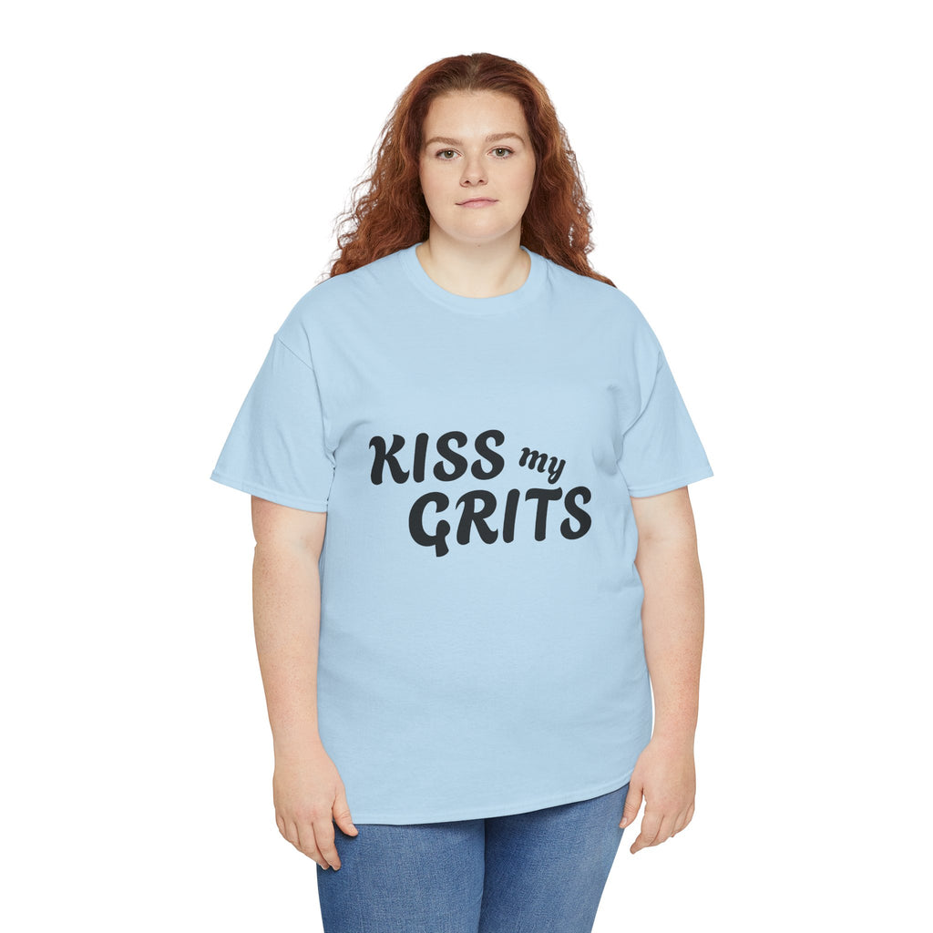 Kiss My Grits T-Shirt — Retro Southern Sassy Tee