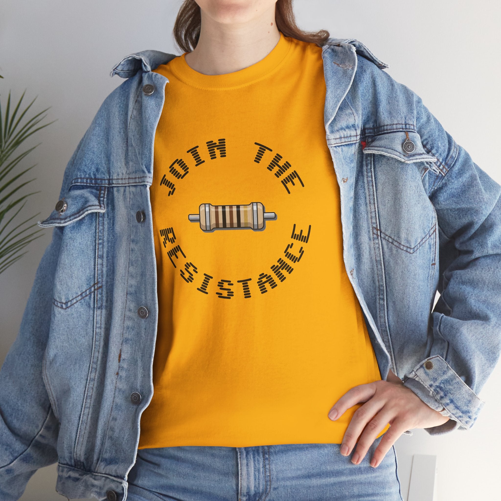 Join the Resistance Tee — Electronics Humor Shirt
