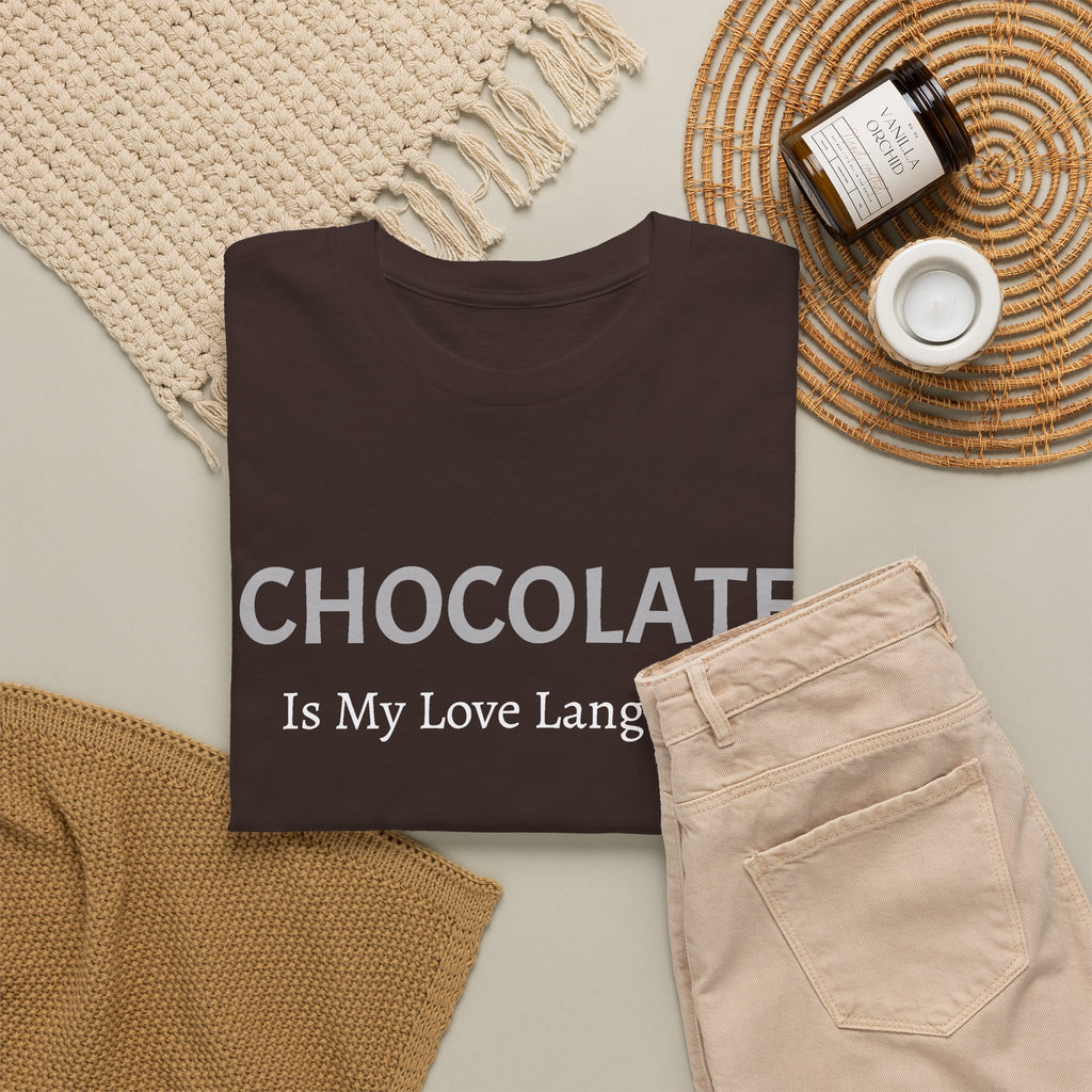 Chocolate Is My Love Language Tee
