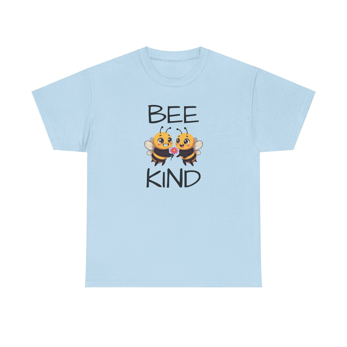 Bee Kind T-Shirt — Cute Cartoon Bees Graphic Tee for Kindness & Earth Day