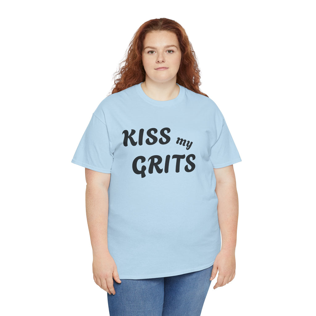 Kiss My Grits T-Shirt — Retro Southern Sassy Tee